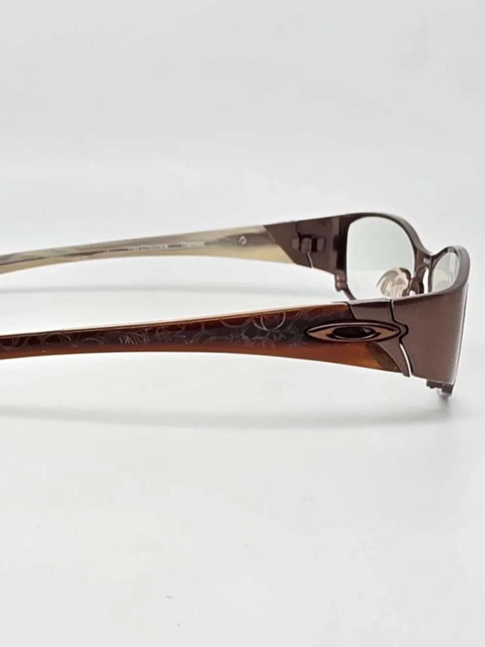 Oakley 12-049 Coto 4.0 Polished Chocolate Titanium Eyeglasses Frame 51-15-130
